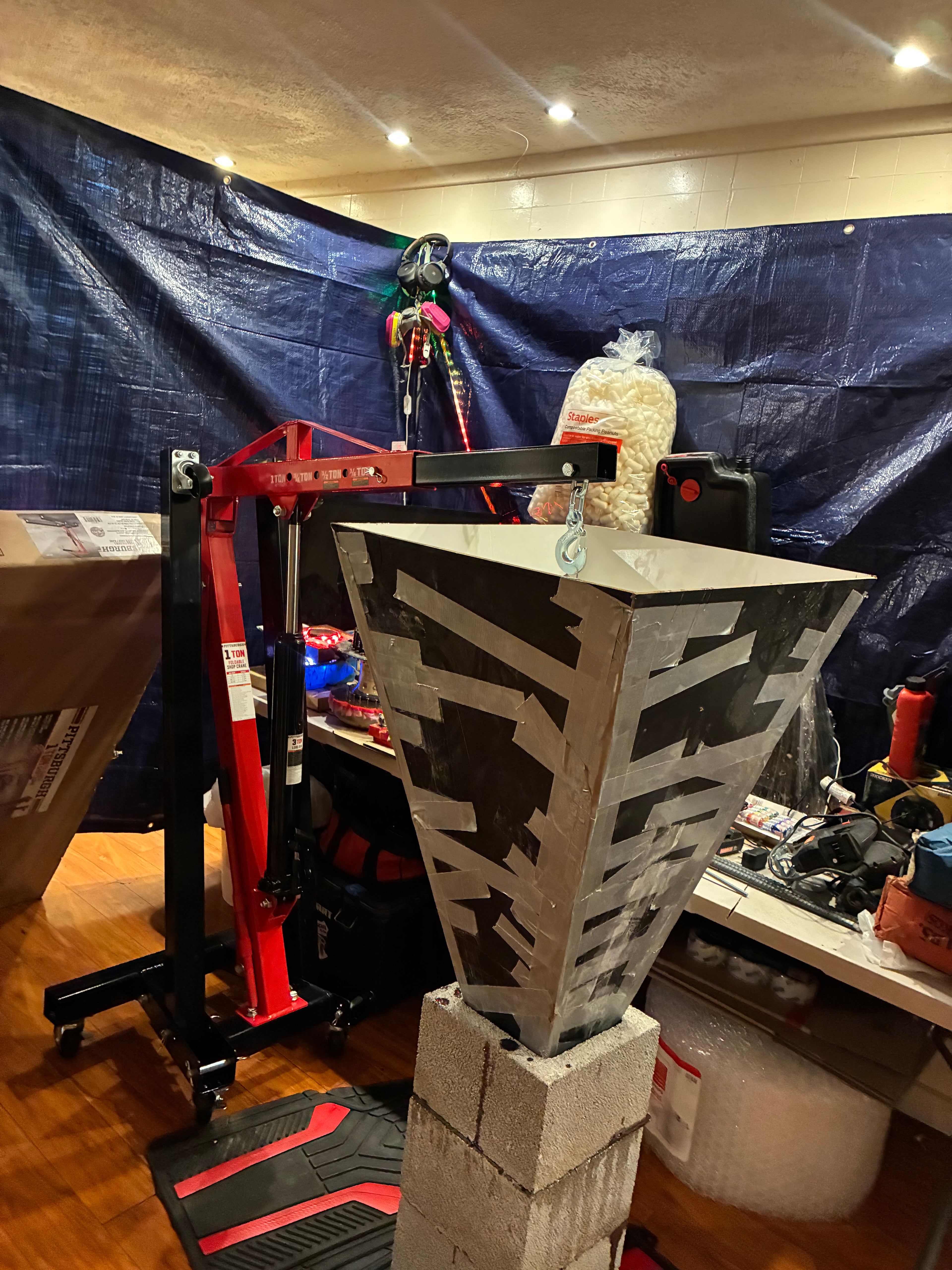 2FT NEBULA 99 SERIES — TWO-FOOT-TALL, 200–250 LB MONUMENT-GRADE PIEZOELECTRIC CONDUCTIVE FIELD ARCHITECTURE PYRAMID | 1 FT × 1 FT BASE FOOTPRINT | STAND ADDITION INCLUDED | IN PRODUCTION |RECEIVE BY JANUARY 31st