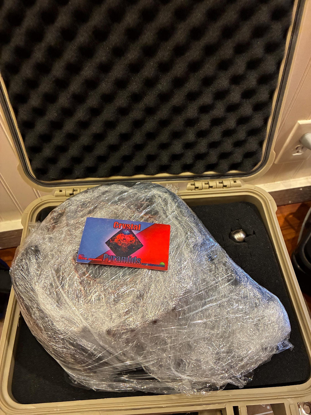 7” 24-Pointed Starship Rodin Coil Generator Kit | Red Rock Edition | Vortex Device with Travel Case & Amp ( sedona made )