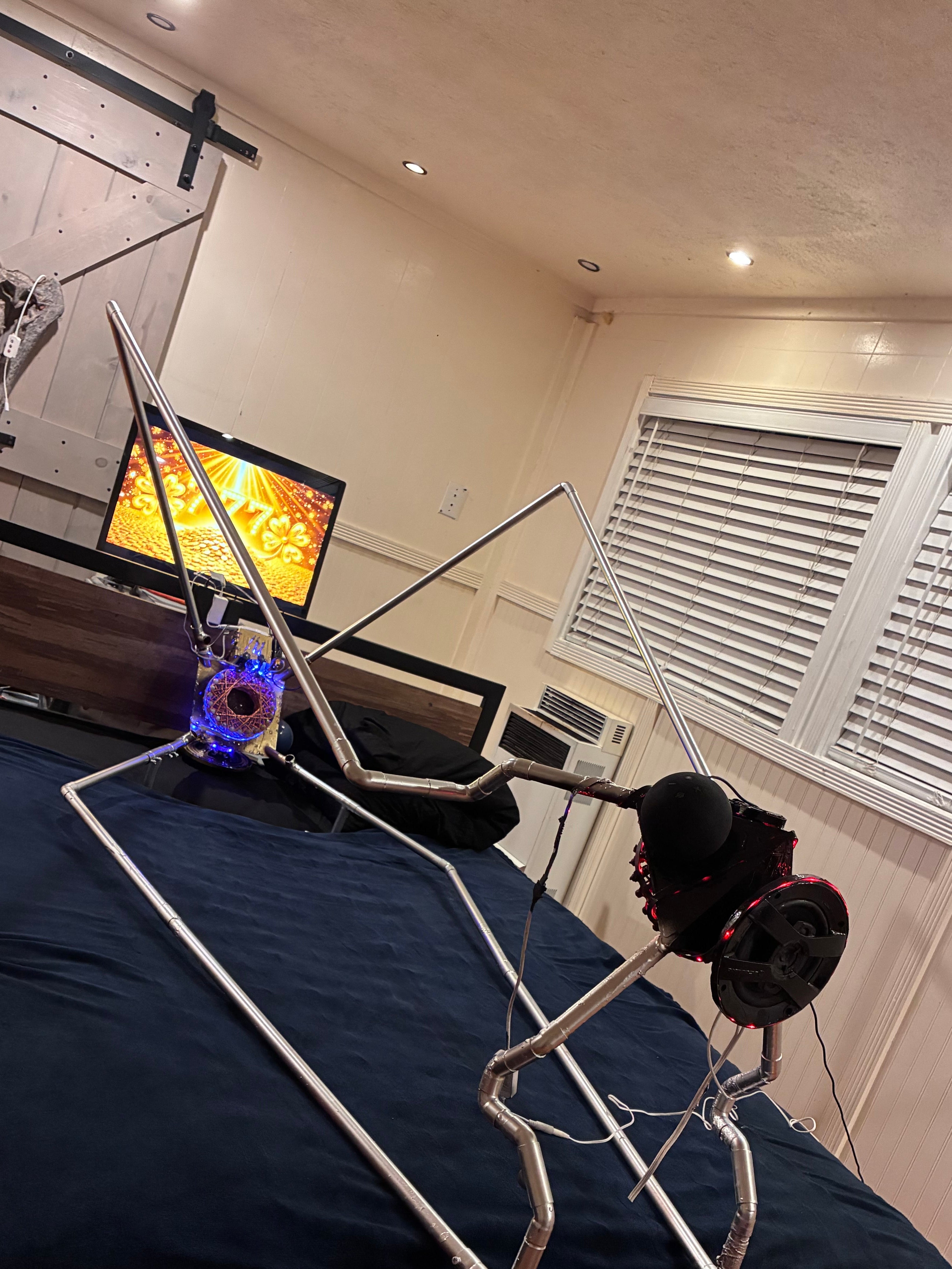 -Aetheris Copper Star Coil Chamber – Dual 20-Foot Quantum PEMF Rife Sound Immersion Dual System