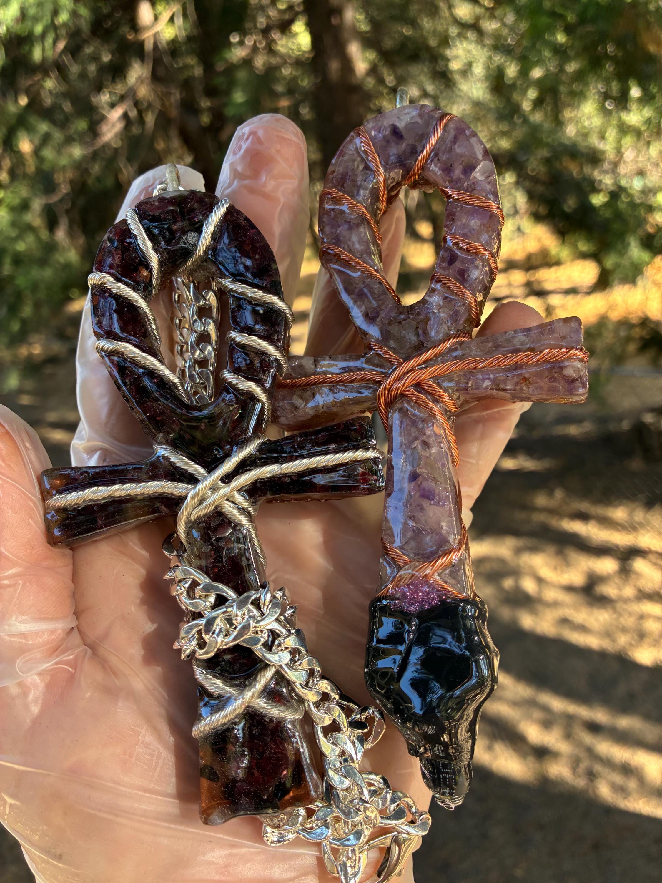 Purple Amethyst Rose Quartz Bioglow Edition  12” Field | Made to Order | Ready to Ship