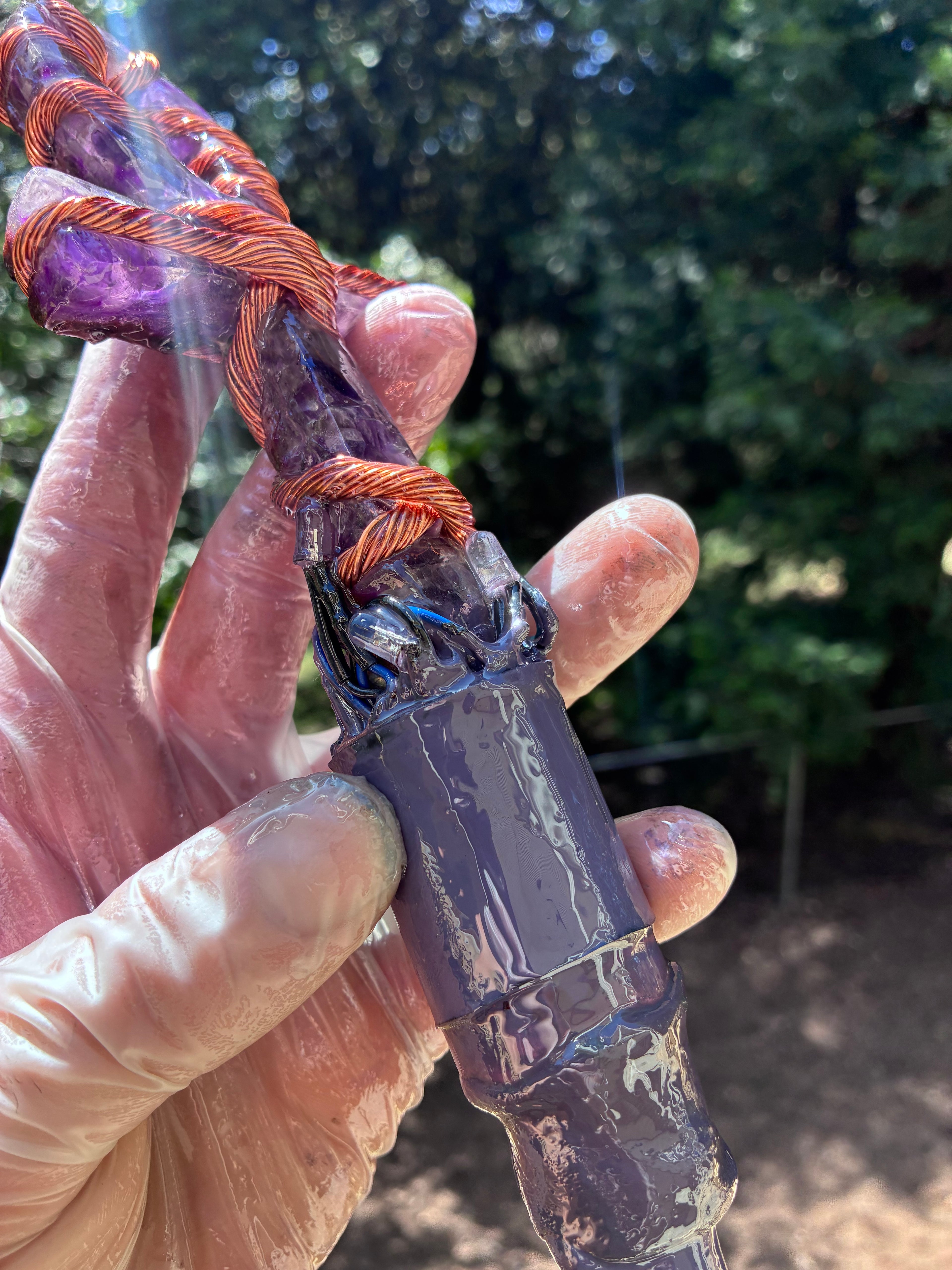 Quantum Violet Ankh – Living 600 Watt PEMF Rife Generator with 7-Foot PEMF Field