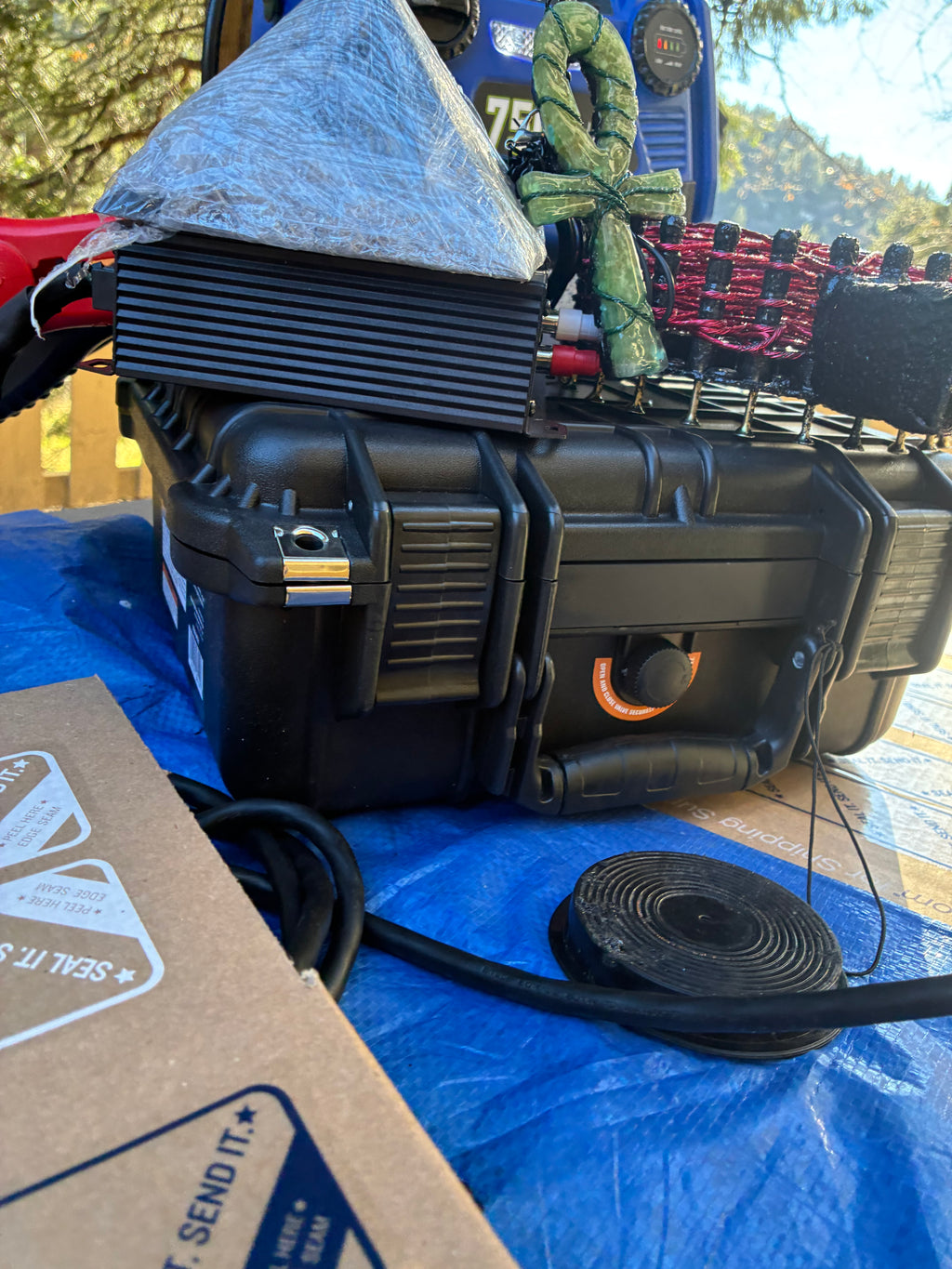 AUTO PORTABLE EDITION — SHUNGITE ENERGY MATRIX HARMONIZER (750A POWER SOURCE) 7 INCHEMERALD ANKH — 5G DARK KNIGHT PYRAMID EDITIONHIGH-FREQUENCY BIOFIELD AMPLIFIER • ZERO-POINT ENERGY ARCHITECTURE Ships JAN 1st