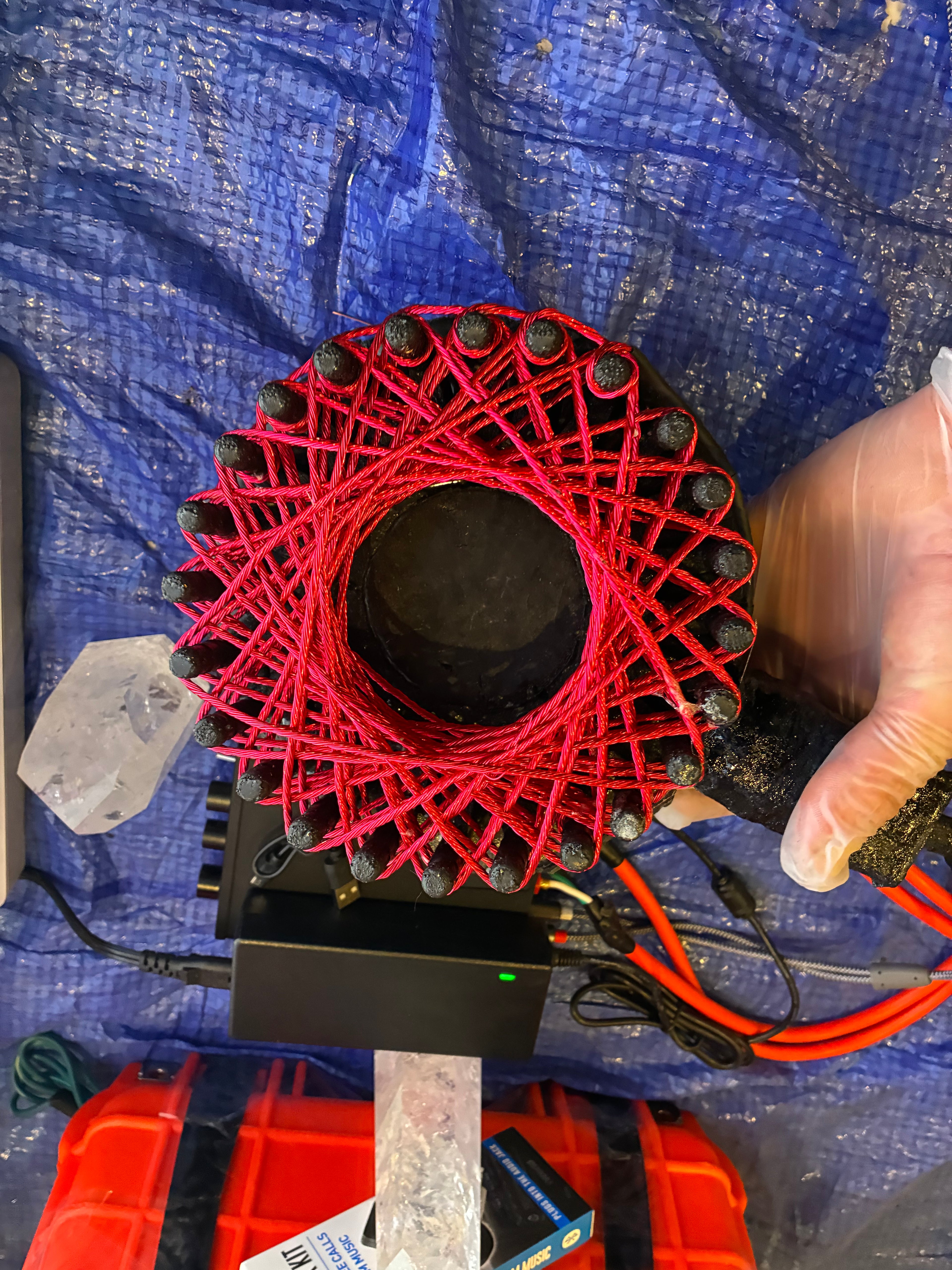 ⚡️ ENERGY MATRIX HARMONIZER

24-Point Starship Coil • 40-46ft Magnetic Biofield Engine
Sedona Red-Rock Vortex Edition • Wireless Activation • Travel Case
Currently IN STOCK — READY TO SHIP