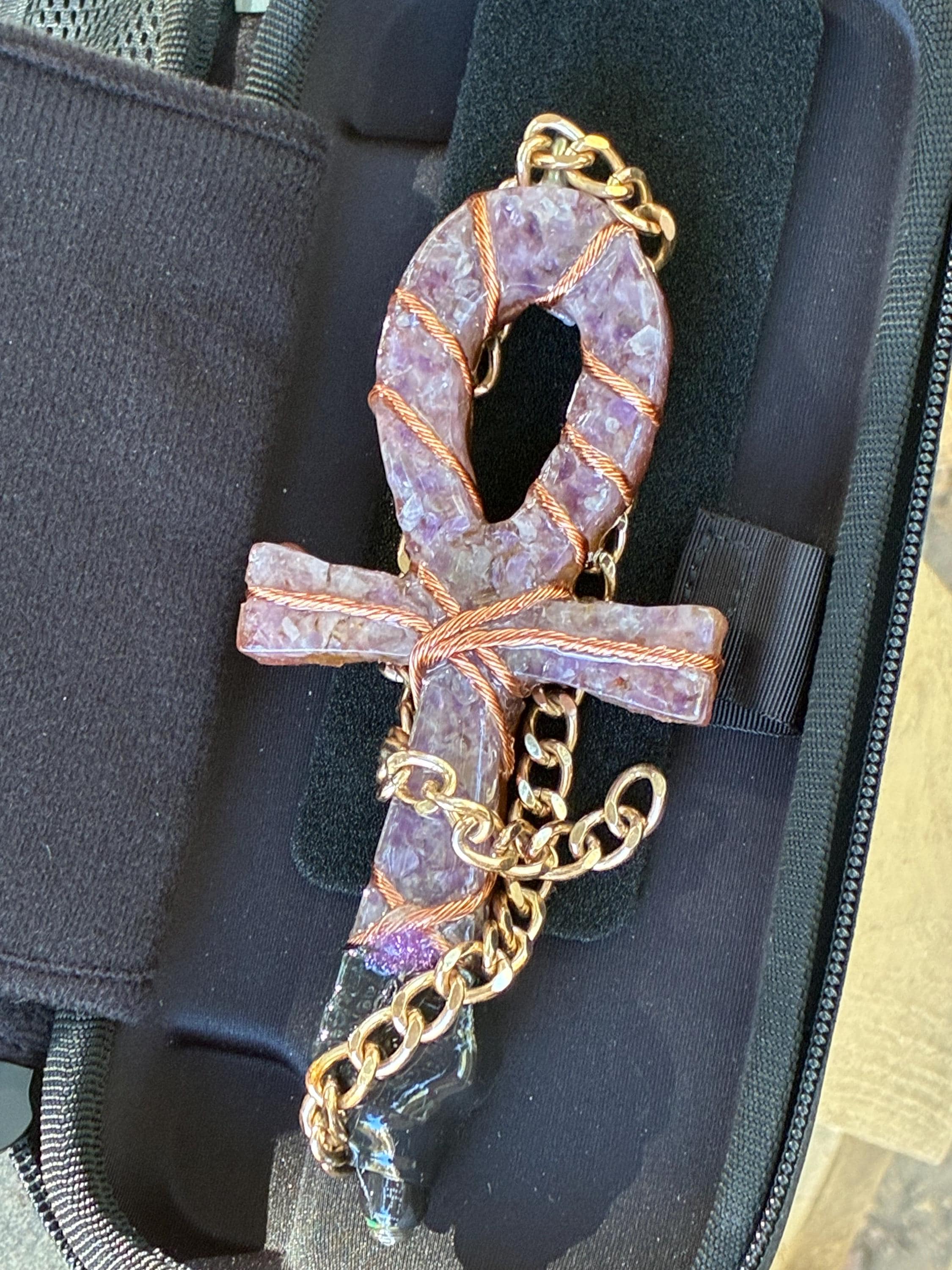 Purple Amethyst Rose Quartz Bioglow Edition  12” Field | Made to Order | Ready to Ship