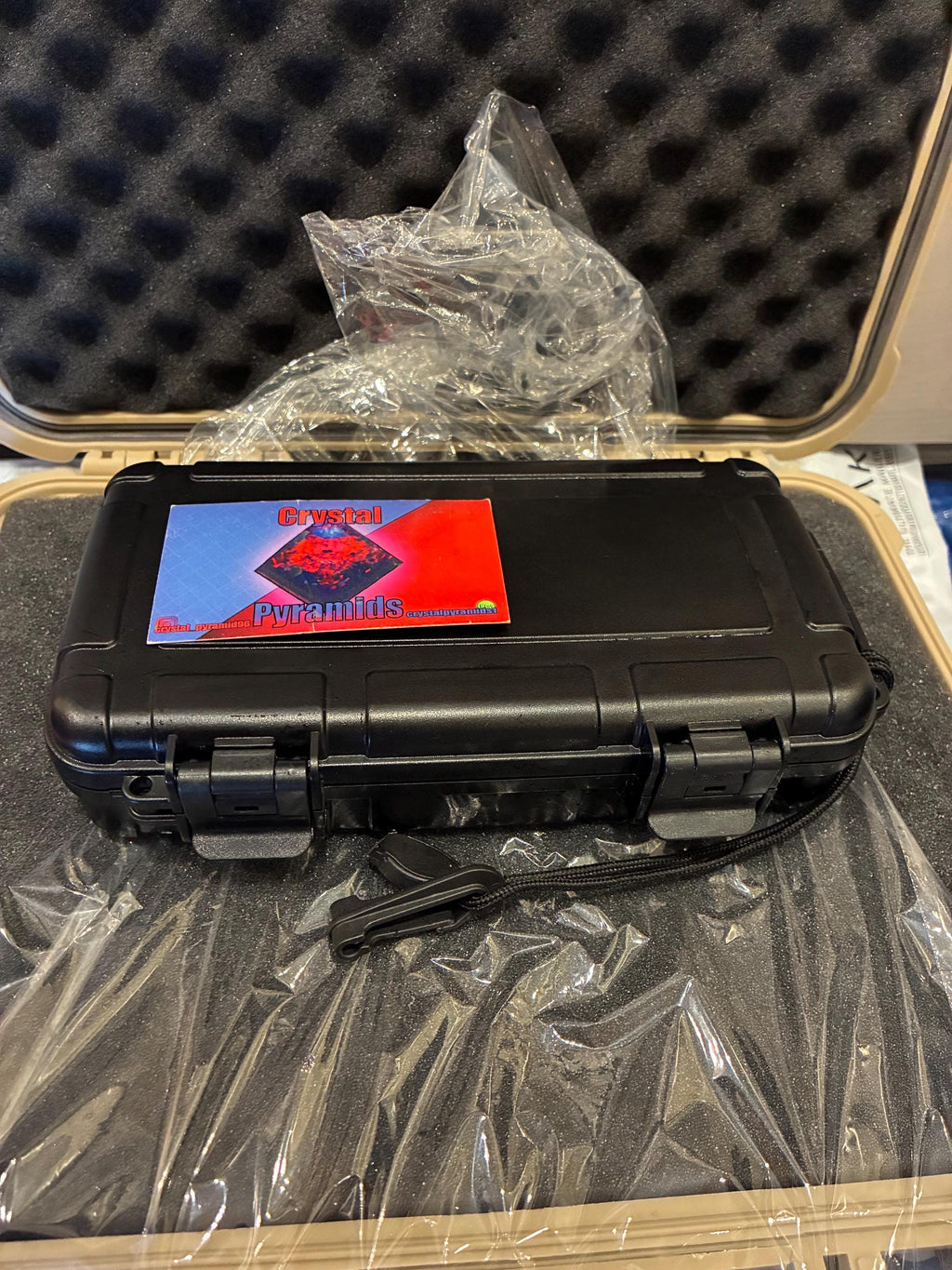 Dark Knight Tensor Rodin Coil – Blacked Out Edition, Bluetooth Activated, Portable Travel Case, 12” Field, 24” Chain