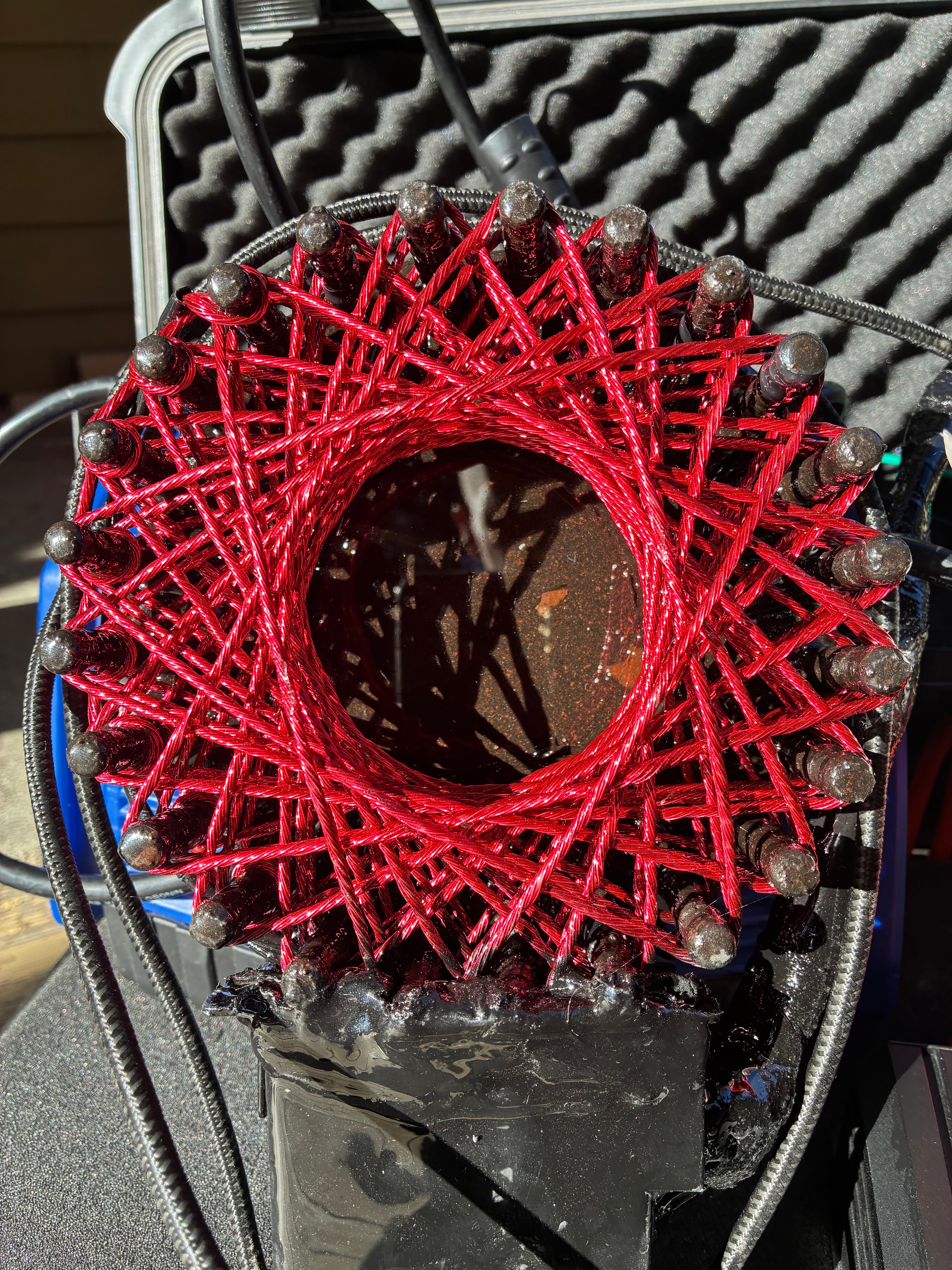 24-POINTED ICOSITETRAGRAM STARSHIP REACTOR — 7" DIAMETER | HOUSE-POWERED EDITION | ENERGY MATRIX HARMONIZER | SEDONA RED-ROCK VORTEX EDITION | WIRELESS FREQUENCY ACTIVATION | RIFE-MACHINE COMPATIBLE | MILITARY-GRADE TRAVEL CASE INCLUDED | READY TO ORDER H