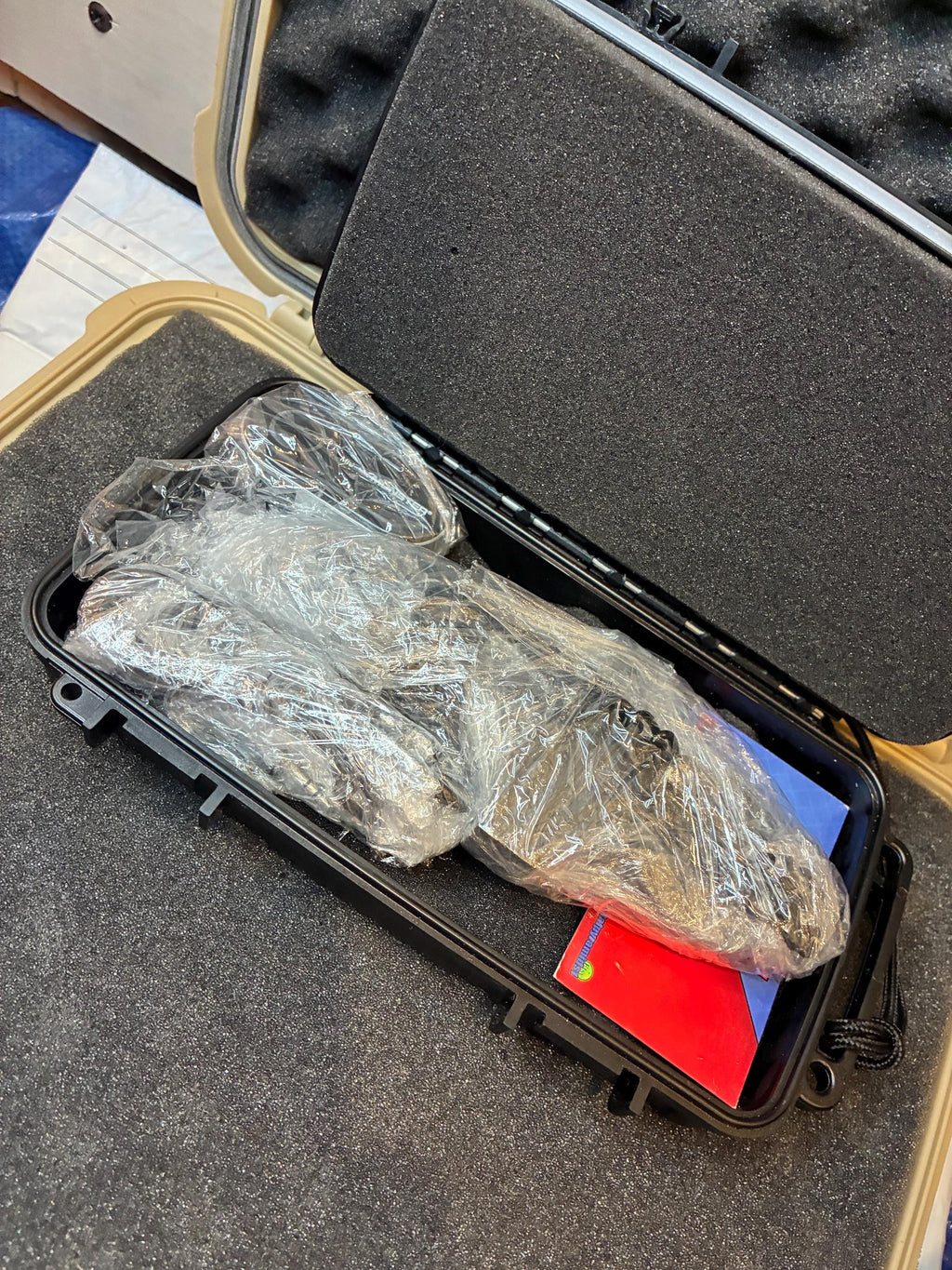 Dark Knight Tensor Rodin Coil – Blacked Out Edition, Bluetooth Activated, Portable Travel Case, 12” Field, 24” Chain