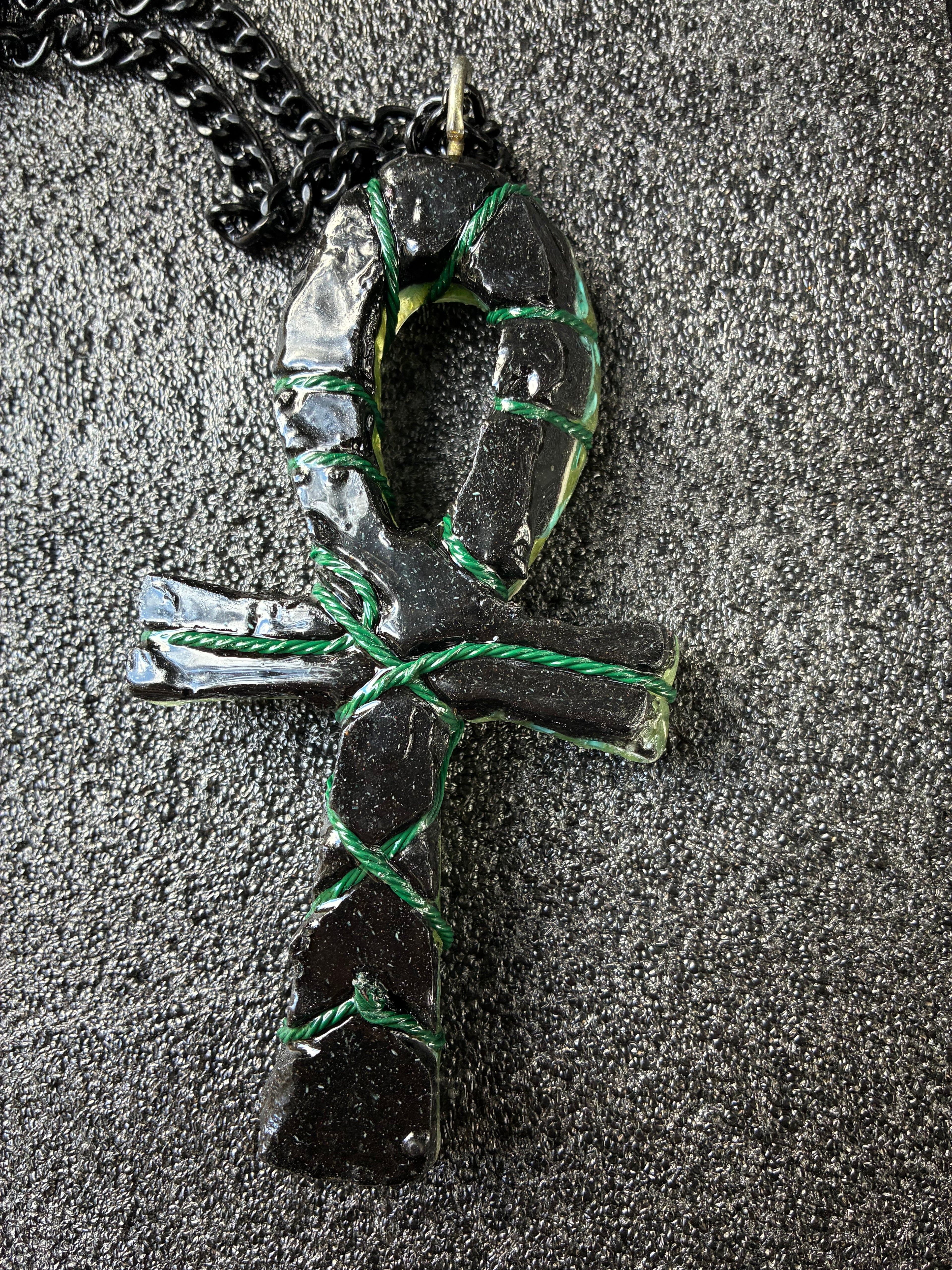 Quantum Jump Ankh Generator — Emerald Knight Royal Edition | Tensor Rodin Coil Engine | Timeline Accessor | Piezoelectric Conductive Matrix | 5G Field Shield (IN STOCK ready to ship)