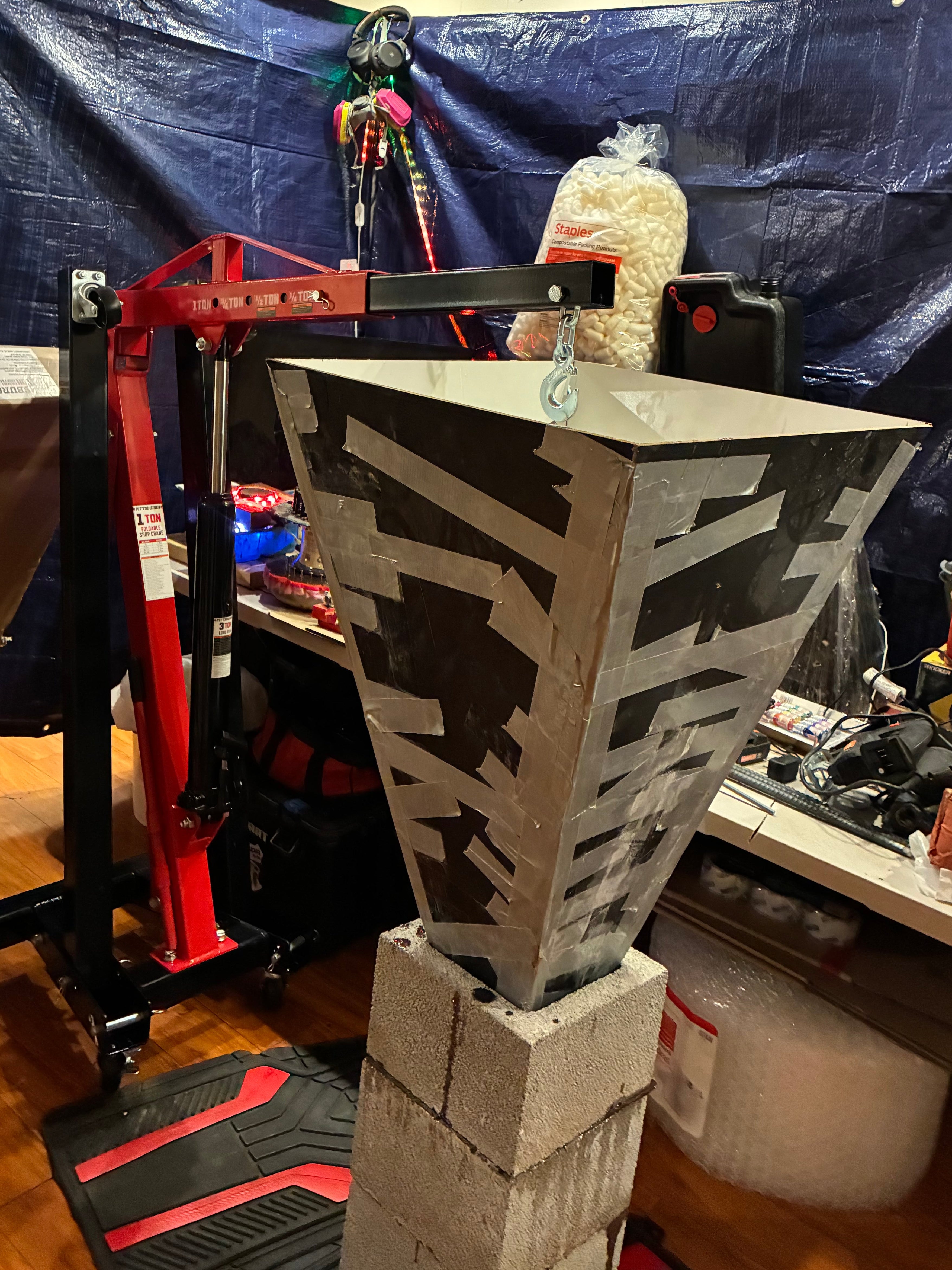 4FT NEBULA 144 — FOUR-FOOT-TALL (48”), 350–400 LB MONUMENT-SCALE PIEZOELECTRIC CONDUCTIVE FIELD ARCHITECTURE PYRAMID | 2 FT × 2 FT (BASE) | PEMF STARSHIP COIL & MAGNETIC CORE FIELD ENGINE INTEGRATED | SEDONA RED ROCK| IN PRODUCTION RECEIVE BY JANUARY 31st