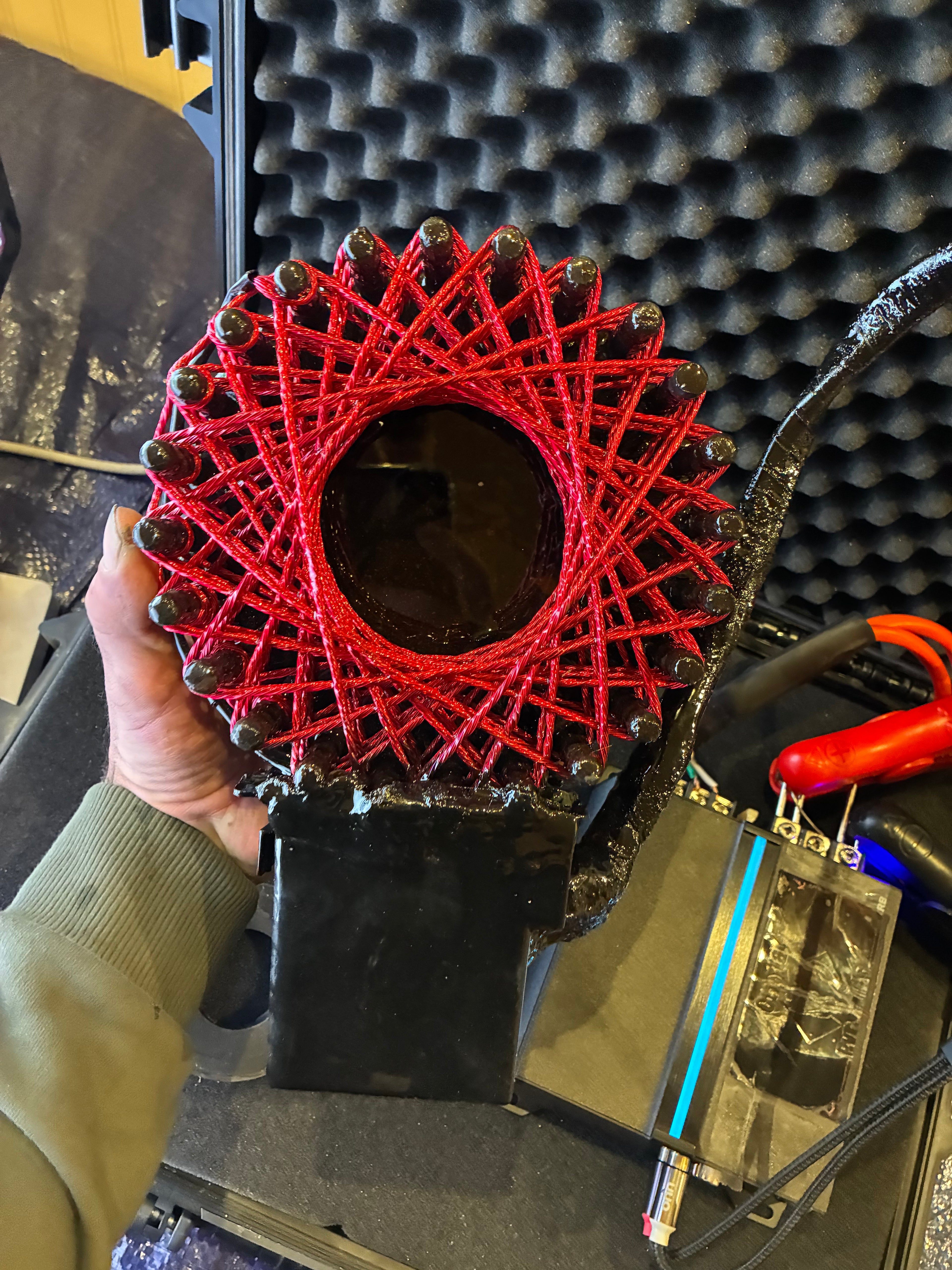 24-POINTED ICOSITETRAGRAM STARSHIP REACTOR — 7" DIAMETER | HOUSE-POWERED EDITION | ENERGY MATRIX HARMONIZER | SEDONA RED-ROCK VORTEX EDITION | WIRELESS FREQUENCY ACTIVATION | RIFE-MACHINE COMPATIBLE | MILITARY-GRADE TRAVEL CASE INCLUDED | READY TO ORDER H