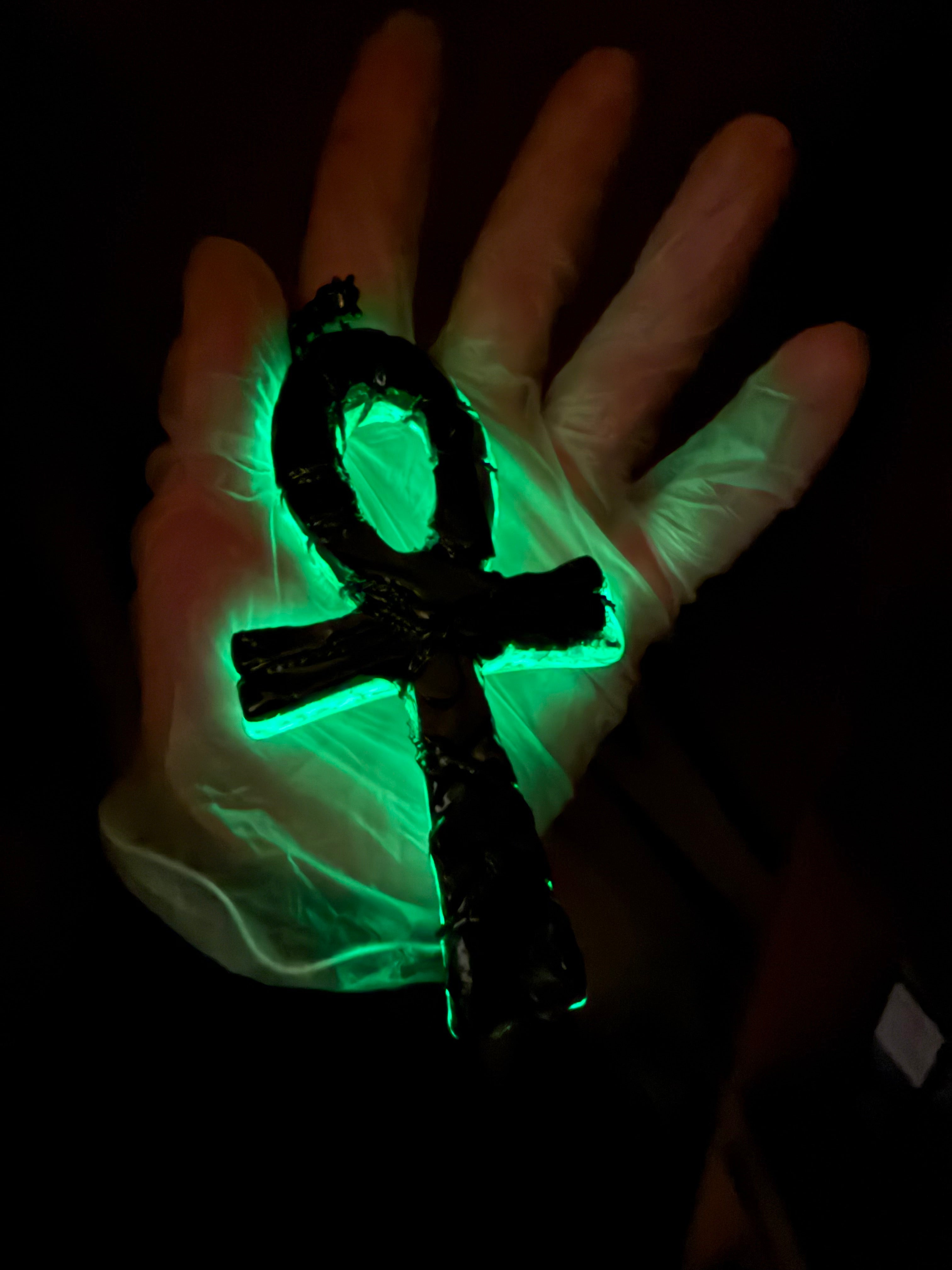 Quantum Jump Ankh Generator — Emerald Knight Royal Edition | Tensor Rodin Coil Engine | Timeline Accessor | Piezoelectric Conductive Matrix | 5G Field Shield (IN STOCK ready to ship)