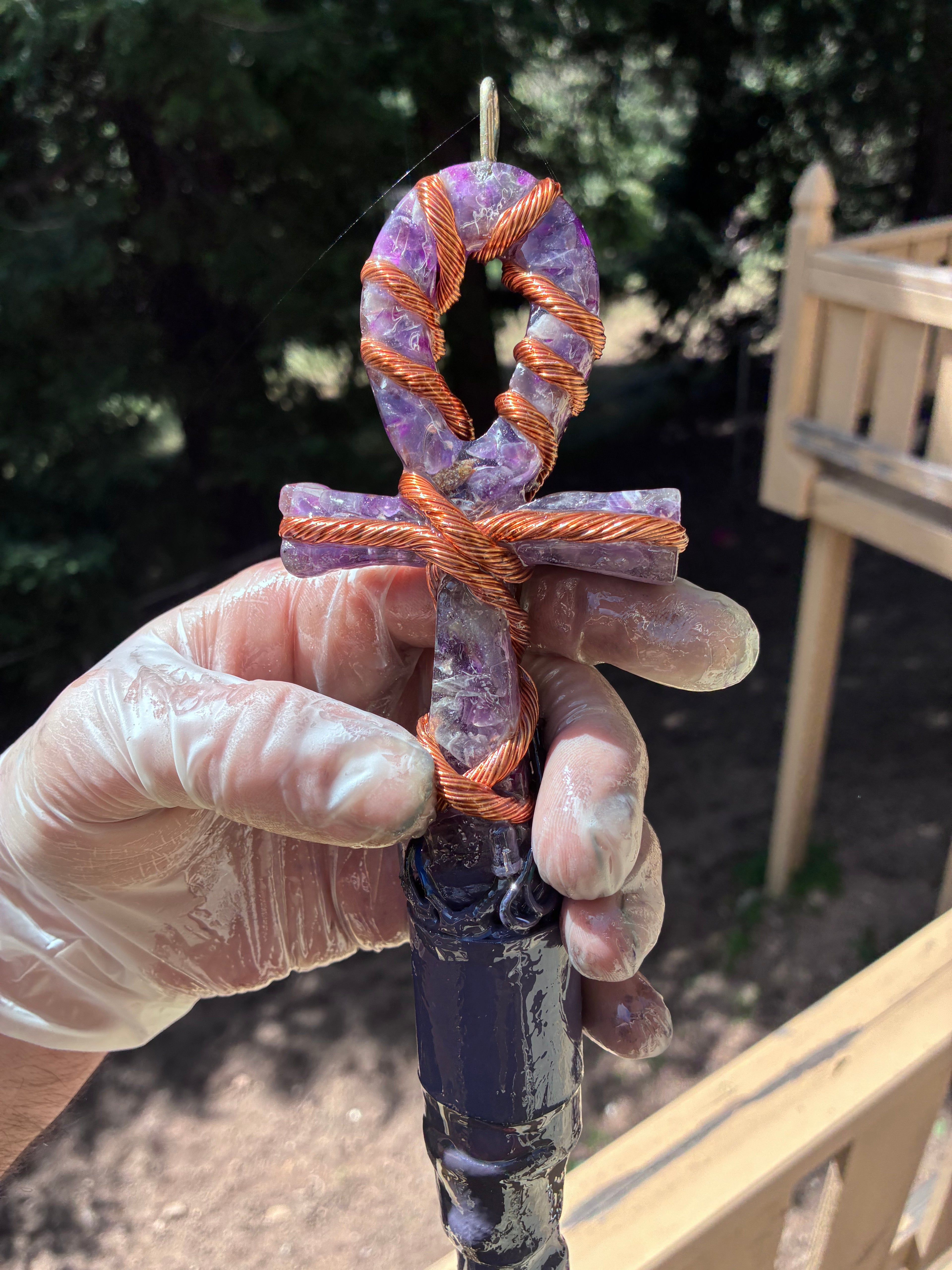 Quantum Violet Ankh – Living 600 Watt PEMF Rife Generator with 7-Foot PEMF Field