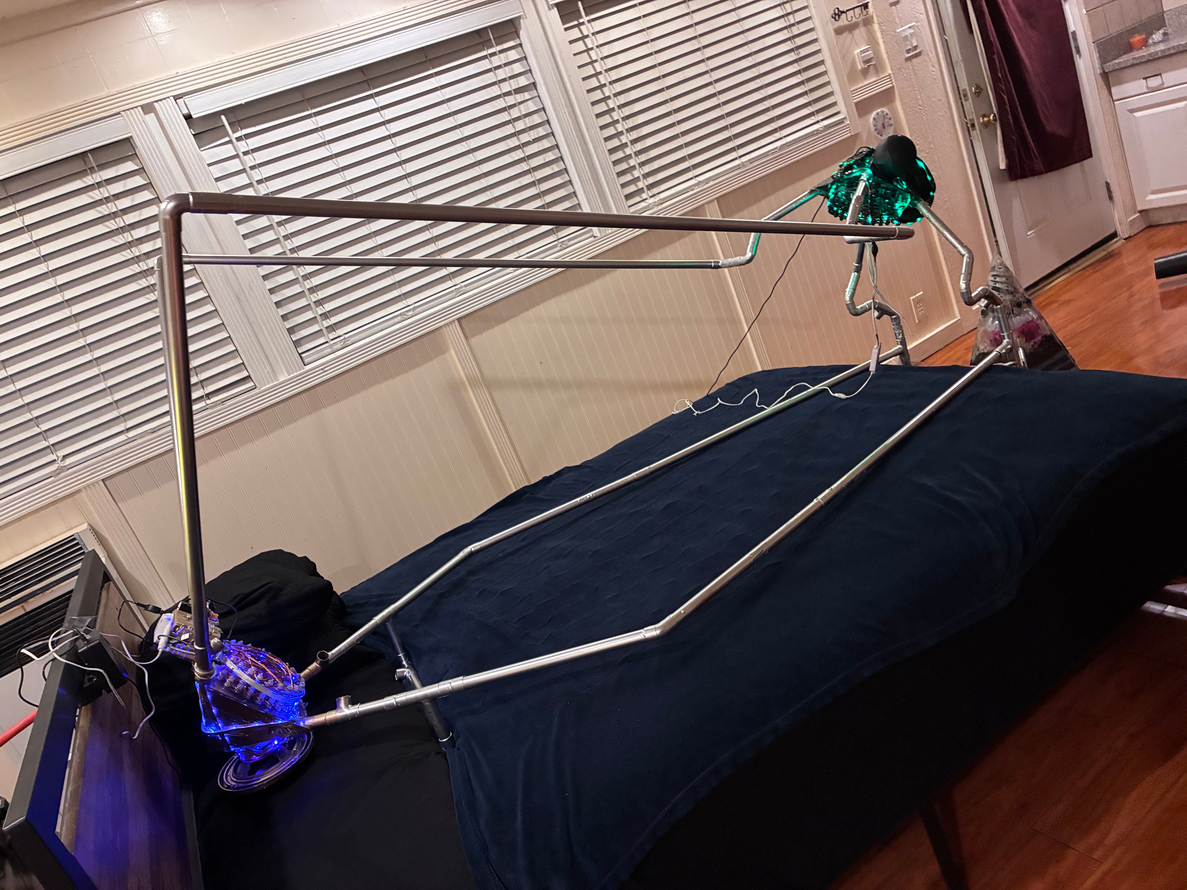 -Aetheris Copper Star Coil Chamber – Dual 20-Foot Quantum PEMF Rife Sound Immersion Dual System