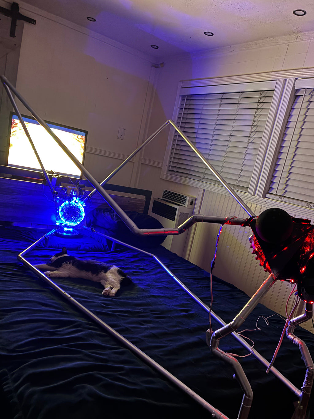 -Aetheris Copper Star Coil Chamber – Dual 20-Foot Quantum PEMF Rife Sound Immersion Dual System