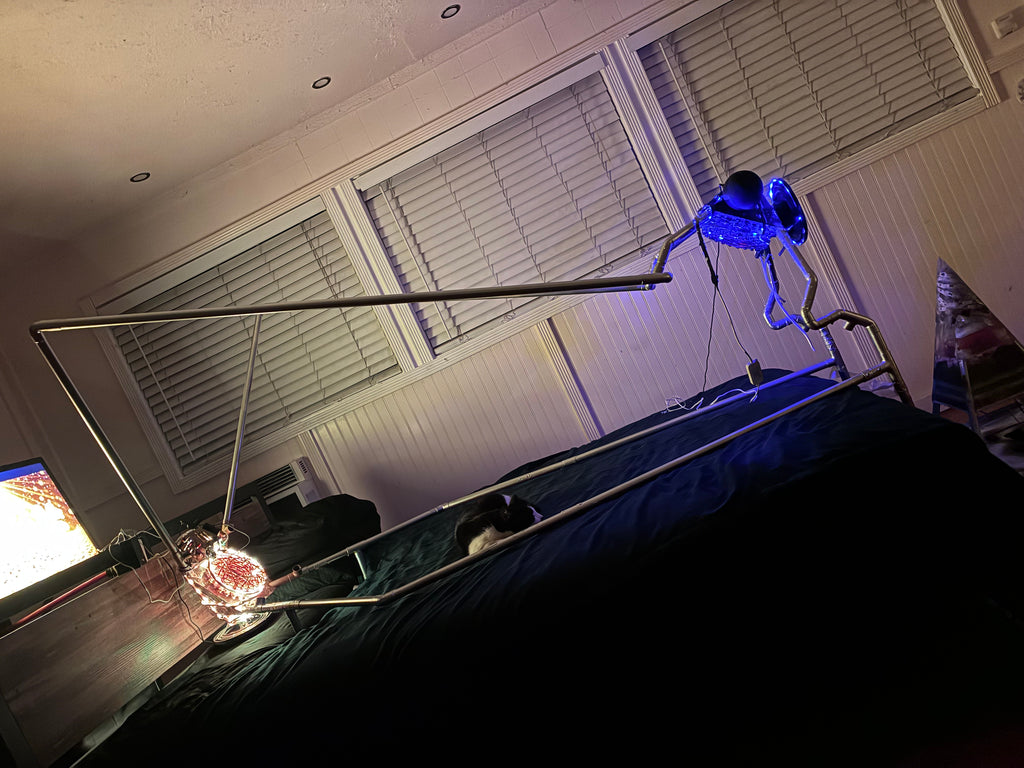 -Aetheris Copper Star Coil Chamber – Dual 20-Foot Quantum PEMF Rife Sound Immersion Dual System