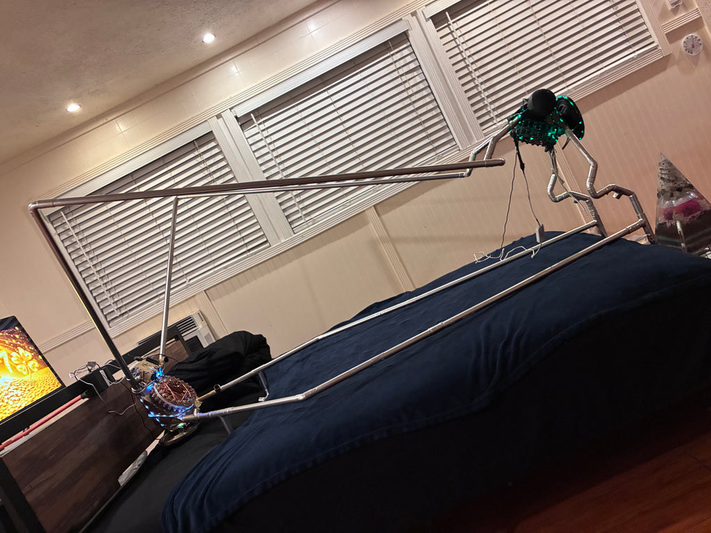 -Aetheris Copper Star Coil Chamber – Dual 20-Foot Quantum PEMF Rife Sound Immersion Dual System