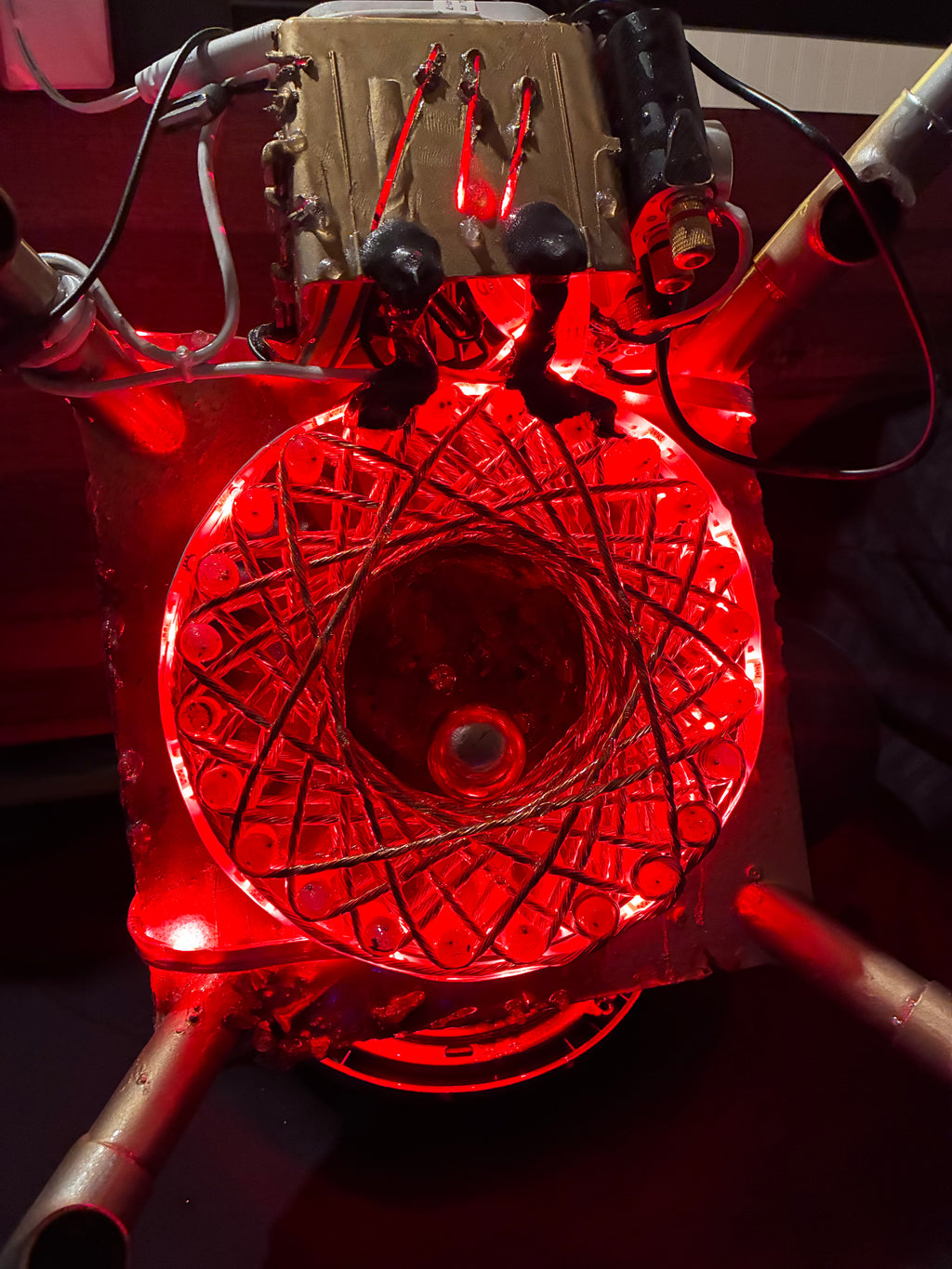-Aetheris Copper Star Coil Chamber – Dual 20-Foot Quantum PEMF Rife Sound Immersion Dual System