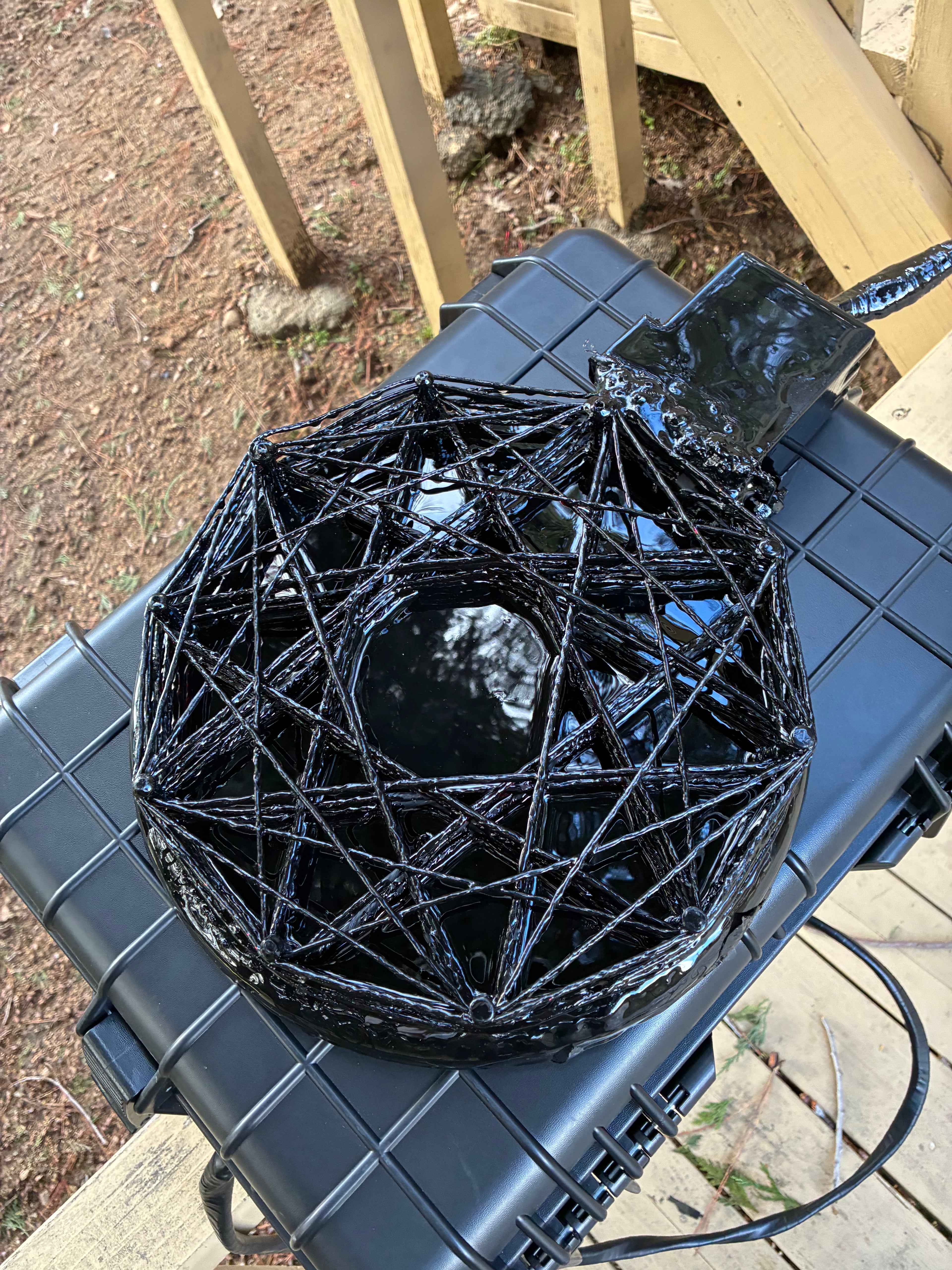 DECAGRAM STEALTH 11" EDITION: 10-POINTED MANIFESTATION PULSE REACTOR | 11" DIAMETER MATTE BLACK OPS | 600W-1200W HIGH-FIDELITY SURGE CAPACITY | 40-STRAND 4-CHANNEL QUANTUM FIELD GENERATOR | FULL TRAVEL CASE & BLUETOOTH FREQUENCY INTERFACE INCLUDED | IN ST