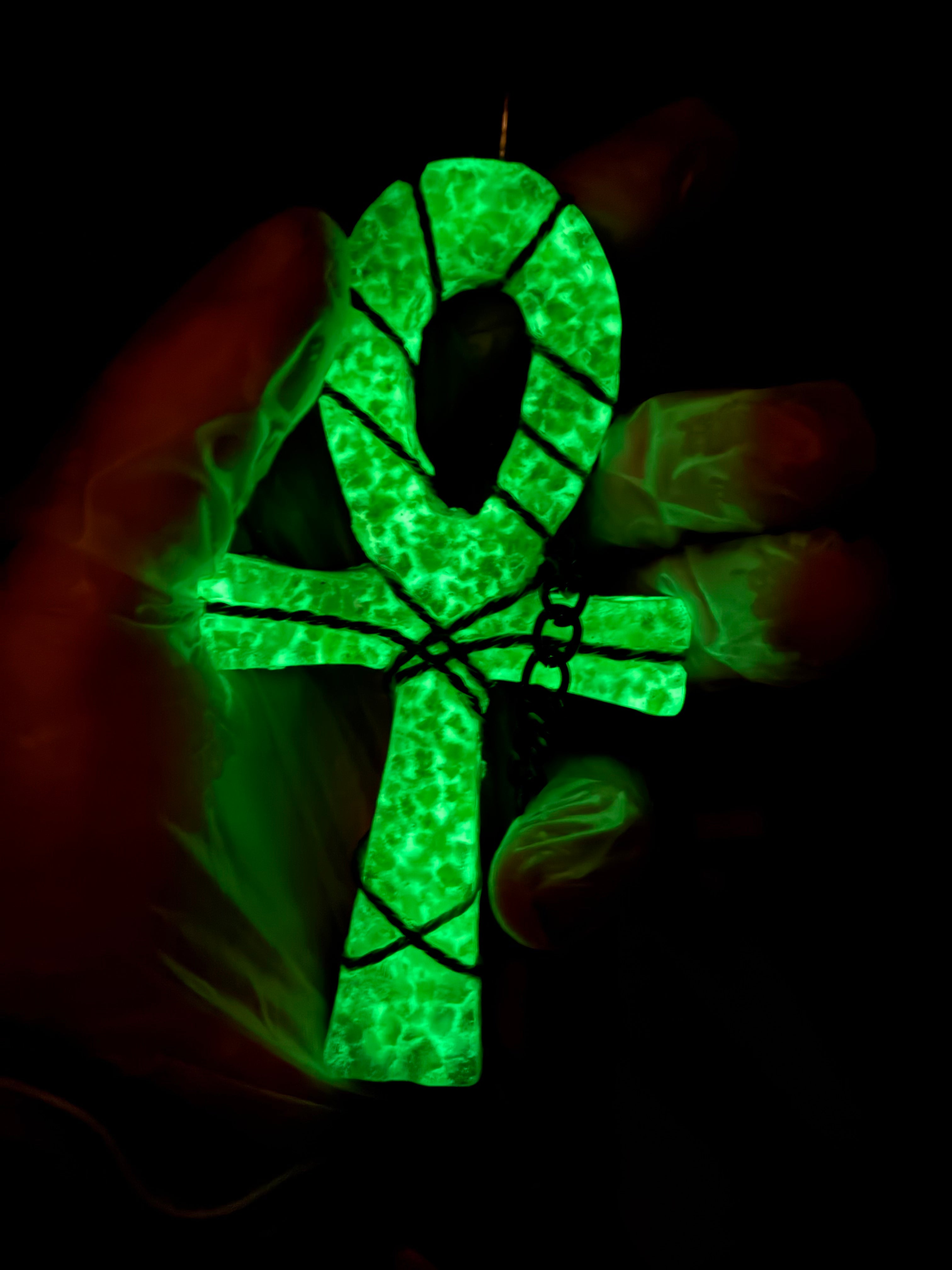 Quantum Jump Ankh Generator — Emerald Knight Royal Edition | Tensor Rodin Coil Engine | Timeline Accessor | Piezoelectric Conductive Matrix | 5G Field Shield (IN STOCK ready to ship)