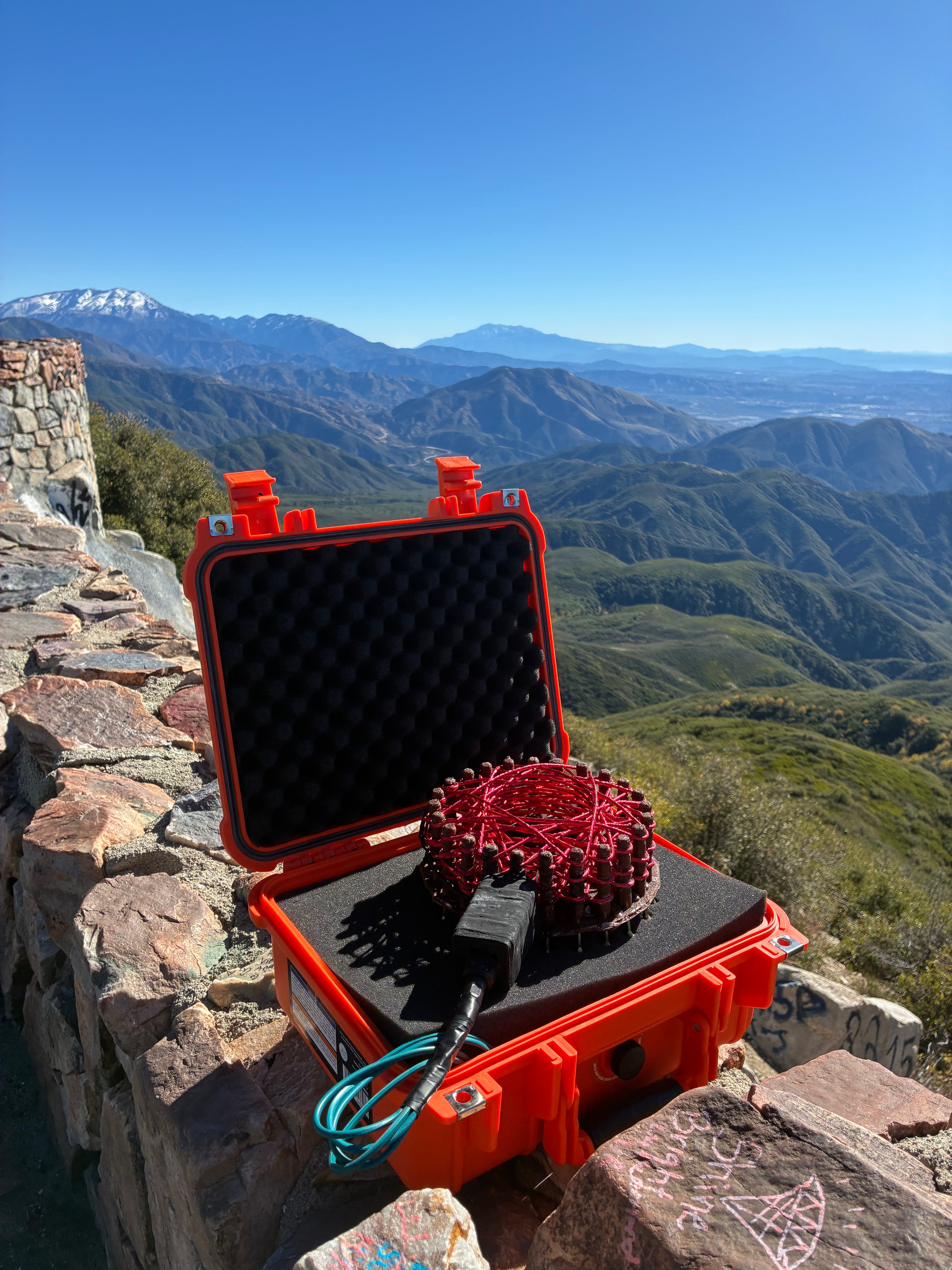 STARGATE VORTEX MULTIVERSE COIL Sedona Red-Rock Edition • Shungite Core • Magnetic Wire Travel System
30-36 FT Magnetic Field Engine Currently IN STOCK — READY TO SHIP