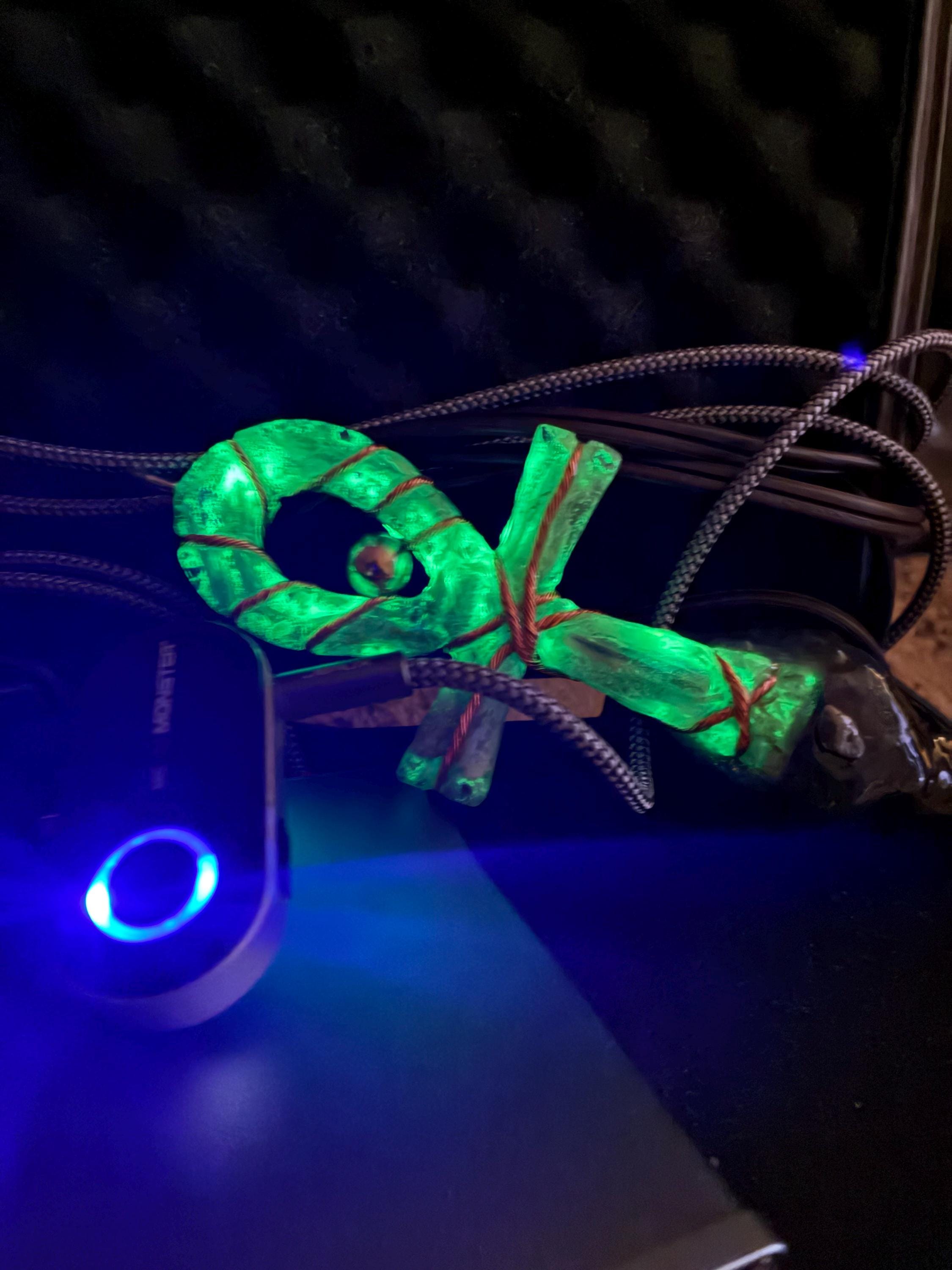 8.5ft field (Blue kyanite orgone rife machine generator dark Knight edition full kit 36watt amplifier & magnetic sphere